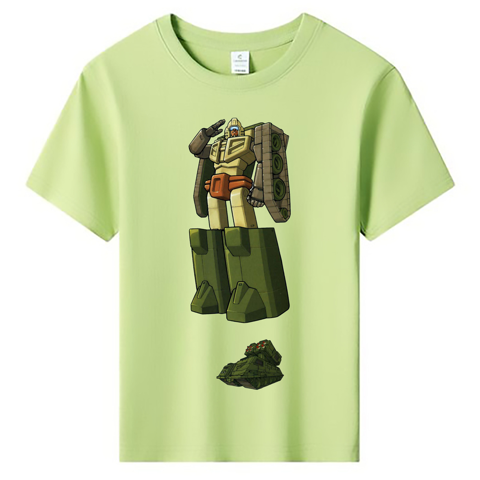 （画像用）  綿100％キッズTシャツ（フロントプリント）